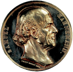 Samuel-Hahnemann-Gedenkmünze, bronze